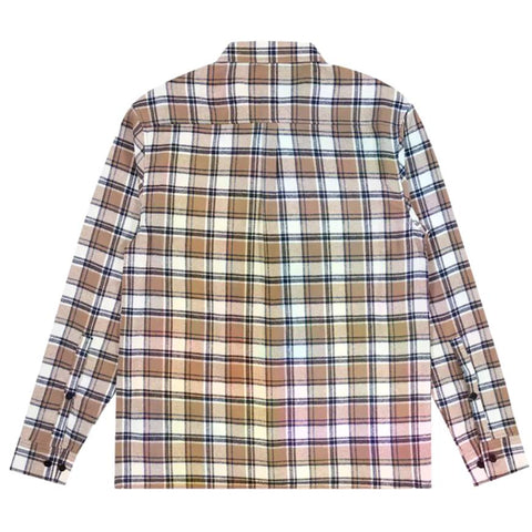 Independent BTG Crest L/S Shirt Ginger Plaid
