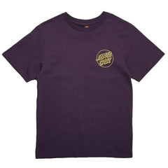 Santa Cruz Opus Screaming Hand Youth Tee Purple