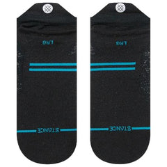 Stance Run Ultralight Tab Socks Black