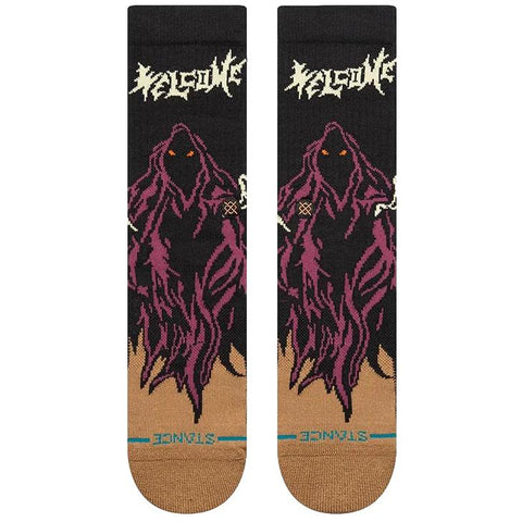 Stance X Welcome Skateboards Skelly Crew Sock