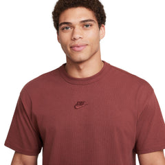 Nike NSW Premium Essential Sustainable T-Shirt Maroon