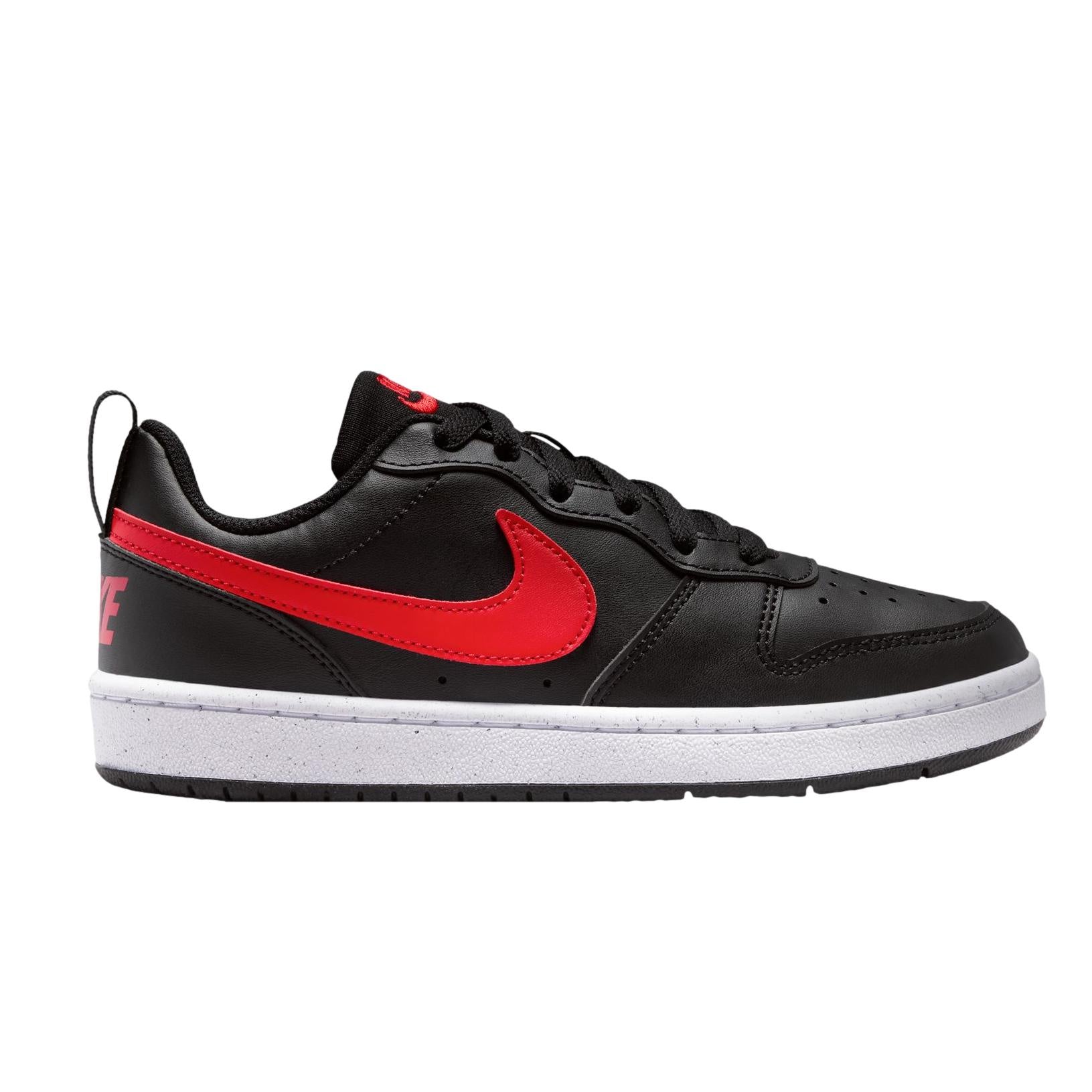 Nike Court Youth Borough Low Recraft Black / University Red