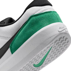 Nike SB Force 58 Mens Shoe White / Black / Stadium Green