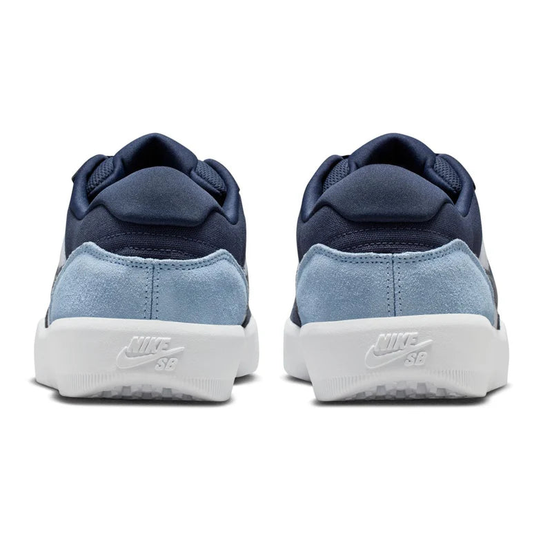 Nike SB Force 58 Mens Skate Shoe Light Armory Blue / Thunder Blue