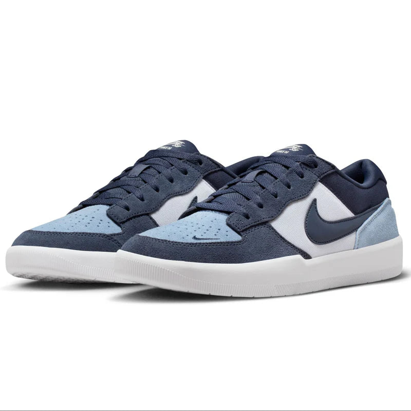 Nike SB Force 58 Mens Skate Shoe Light Armory Blue / Thunder Blue