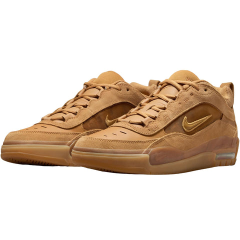 Nike SB Air Max Ishod Flax Brown / Safety Orange