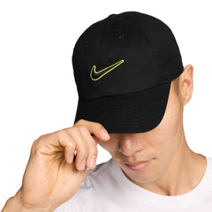 Nike Club Cap Black / Flash Green