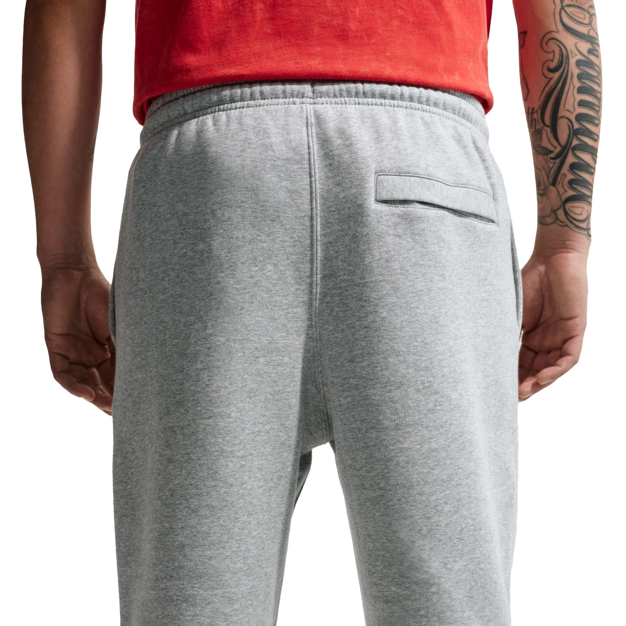 Nike Club BB Jogger Track Pant Grey / Red