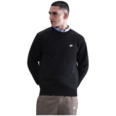 Nike Club BB Crewneck Jumper Black