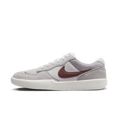 Nike SB Force 58 Mens Shoe Platinum Tint / Dark Team Red