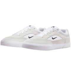 Nike SB Malor Unisex Skate Shoe White / Black / Summit White