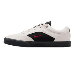 Nike SB Malor Mens Skate Shoe Cream/Black/Red