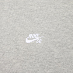 Nike SB Fleece Essential Logo Pullover Hoodie Grey