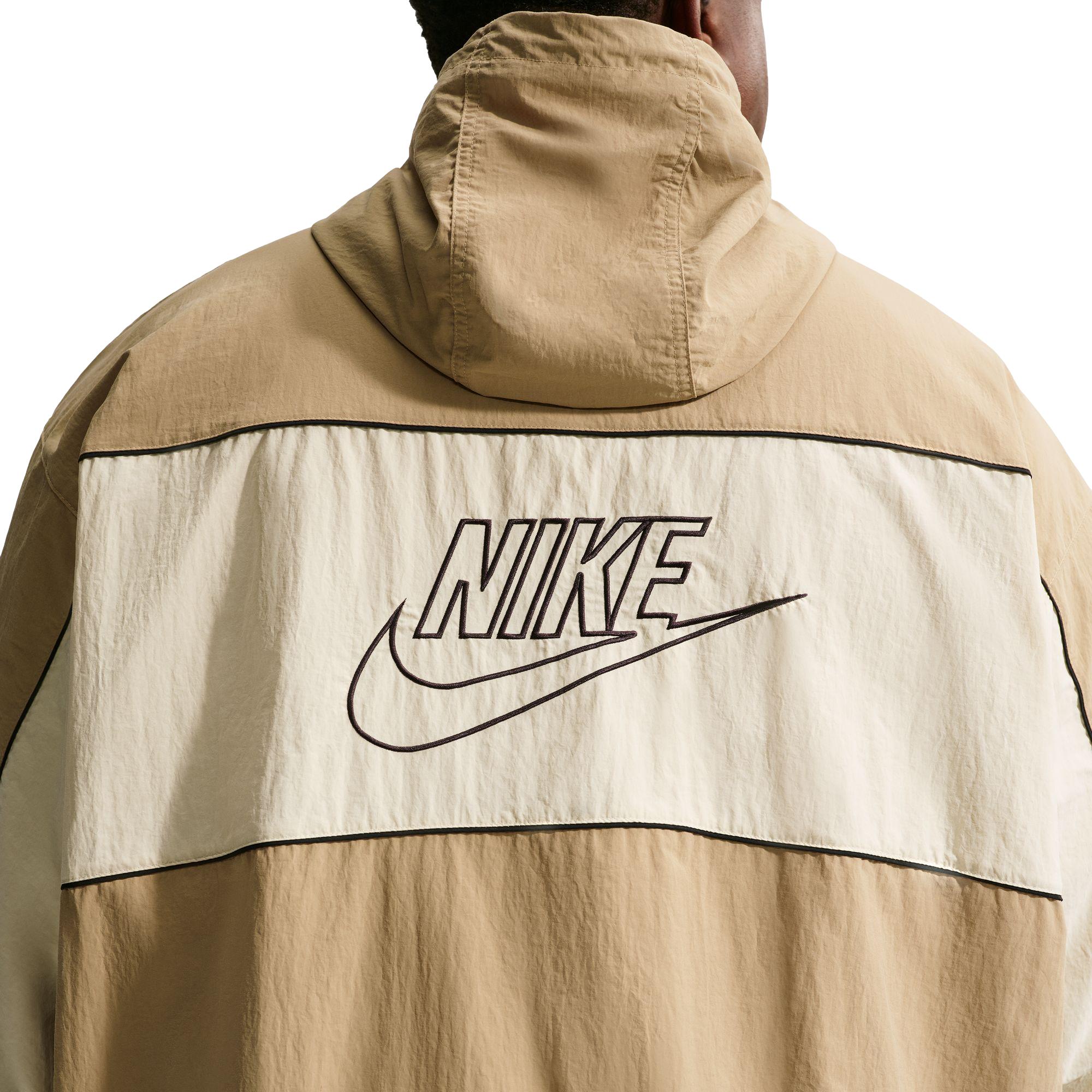 Nike Club Athlete Hooded Jacket Beige