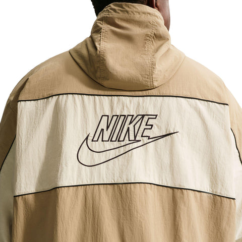 Nike Club Athlete Hooded Jacket Beige