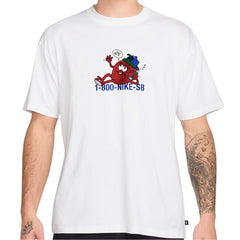 Nike SB M90 Flip Phone Tee White