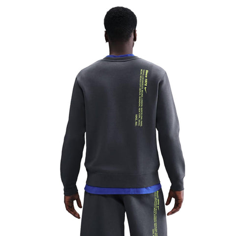 Nike Club Sportswear Crew Anthracite / Volt