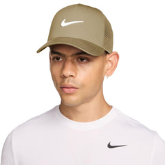 Nike Rise Swoosh Trucker Beige