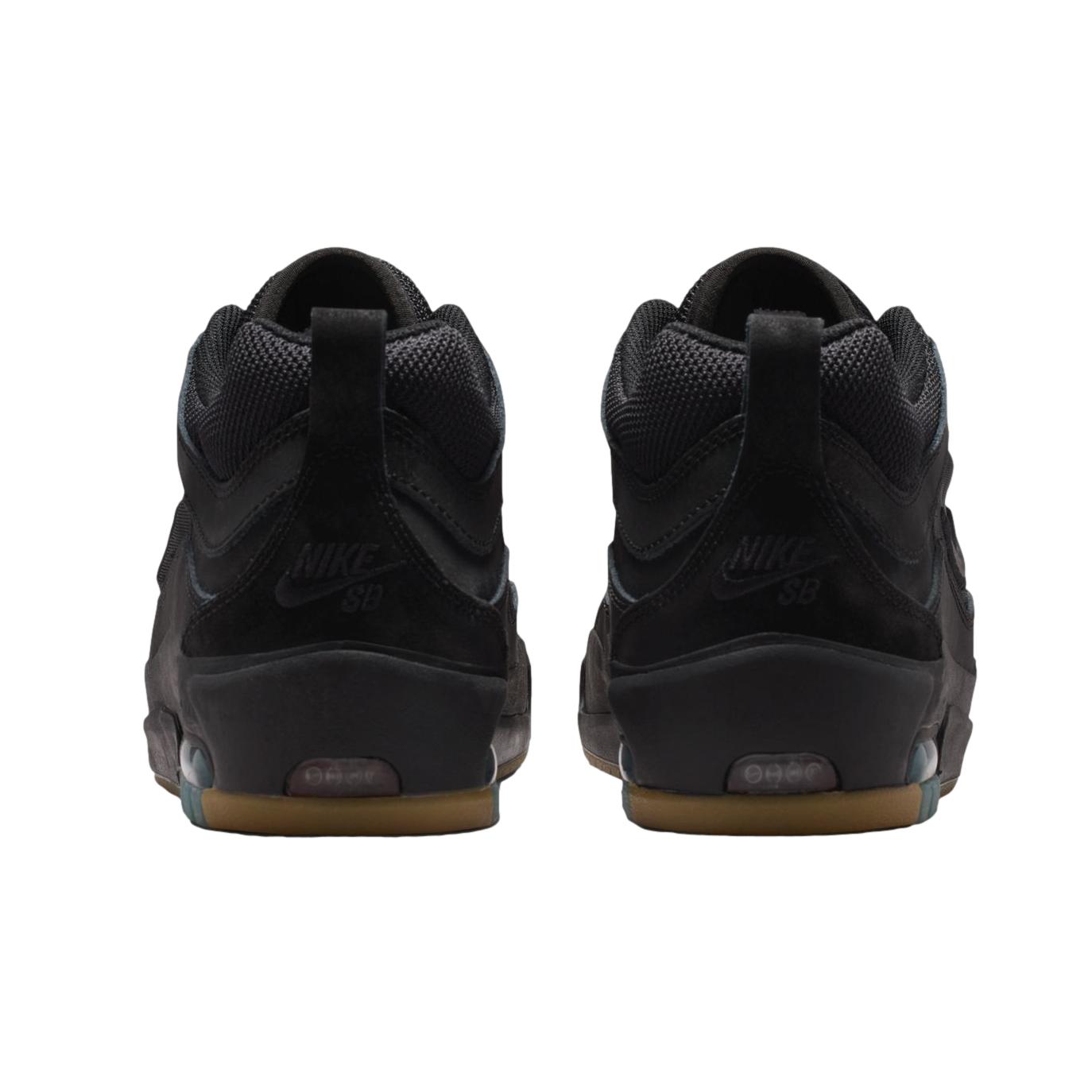 Nike SB Air Max Ishod Black / Black Skate Shoe