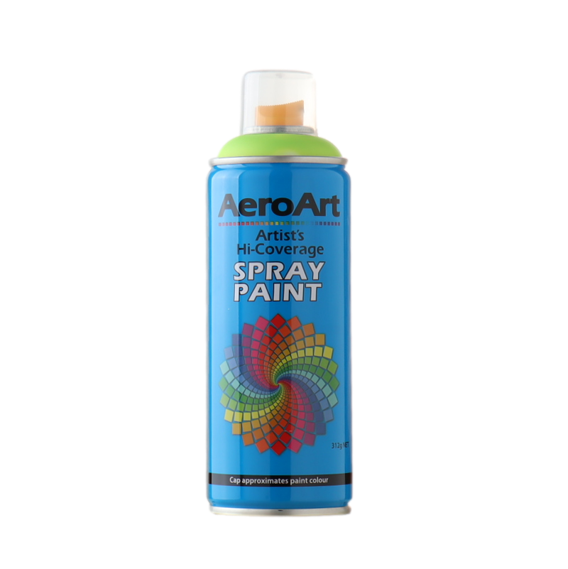 Aero Art Apple Green Aerosol Paint