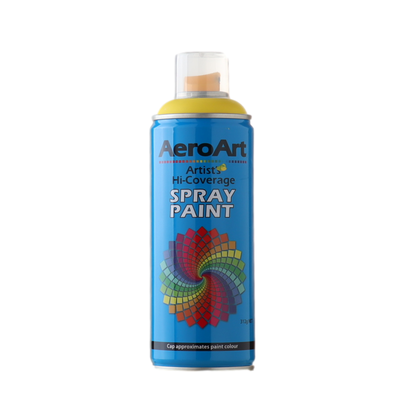 Aero Art Golden Yellow Aerosol Paint