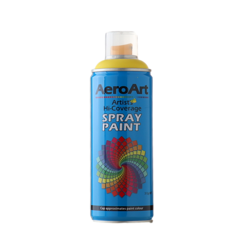 Aero Art Golden Yellow Aerosol Paint