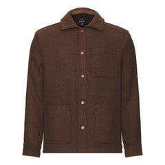 Brixton Shop Chore Jacket Pinecone Brown