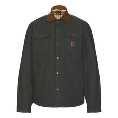 Brixton Durham Builders Jacket Waxed Canvas Black