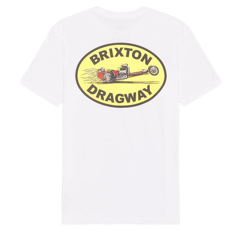 Brixton Dragway S/S Tailored T-Shirt - White