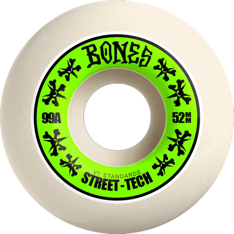 Bones STF Street Tech Skateboard Wheel 52mm 99A