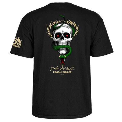 Powell Peralta 40th Anniversary Skull & Snake Black Tee