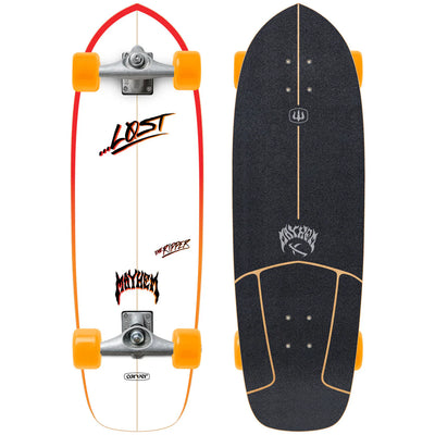 Carver X ...LOST CX Raw Complete Surf Skate 30.75" x 9.75"