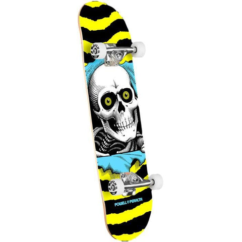 Powell Peralta Ripper Yellow/Blue 7" x 28" Complete Skateboard
