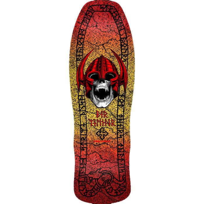 Powell Peralta Welinder Classic Skateboard Deck Red/Yellow Fade - 9.62 x 29.75