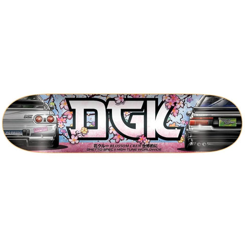 DGK Blossom Crew Clan Skateboard 8.38