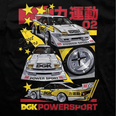 DGK Powersport T-Shirt Black