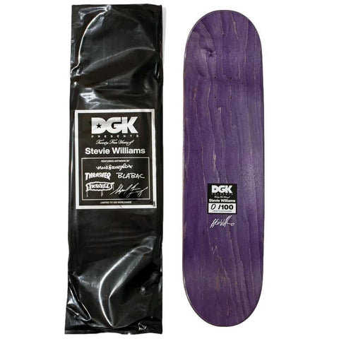 DGK Stevie Williams 25 Year 8.25" Skateboard Deck