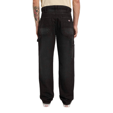 Dickies Straight Fit Carpenter Jean Black Denim