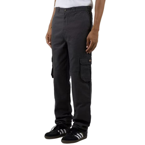 Dickies Canvas Loose Fit Cargo Pants Washed Graphite
