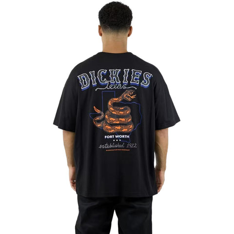 Dickies Texas Snakes 330 Oversized Fit S/S Tee - Black