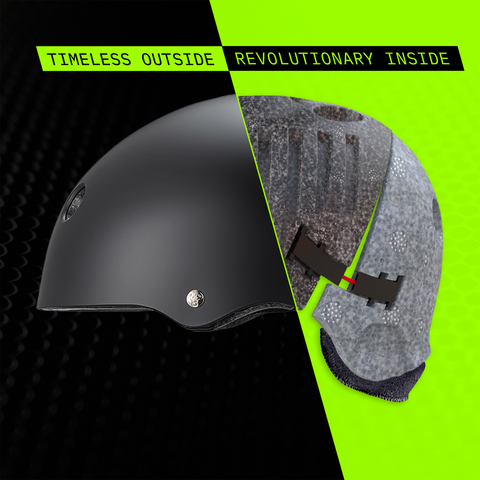 Triple 8 Deep Cover Helmet Black Matte