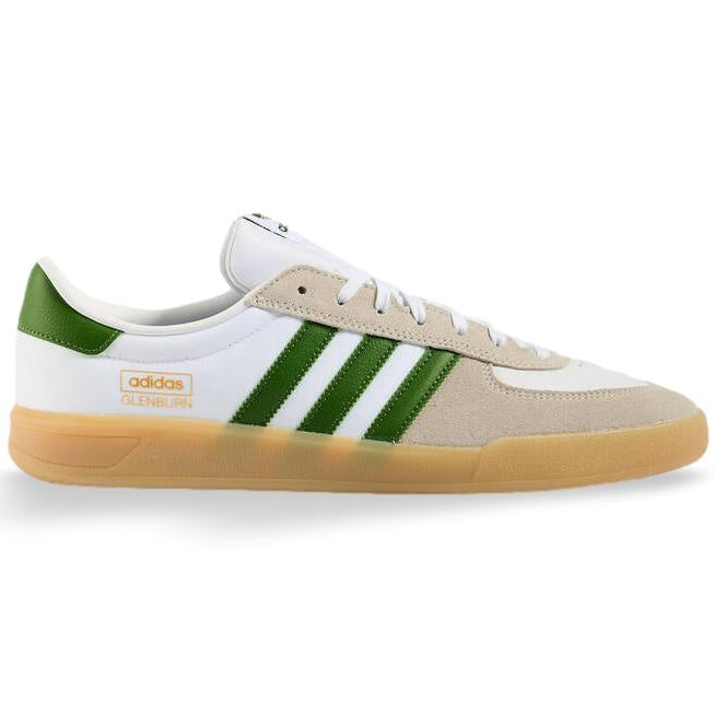 Adidas Glenburn Skate Shoe White / Green / Gum