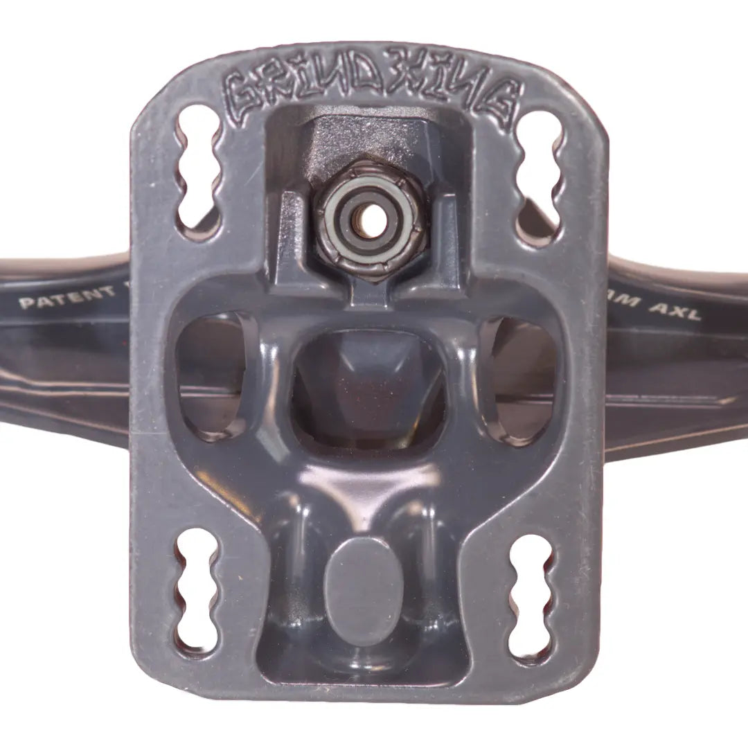 Grind King Locker 2 Skateboard Trucks Battleship Grey