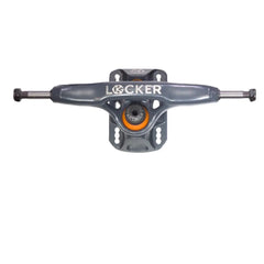 Grind King Locker 2 Skateboard Trucks Battleship Grey