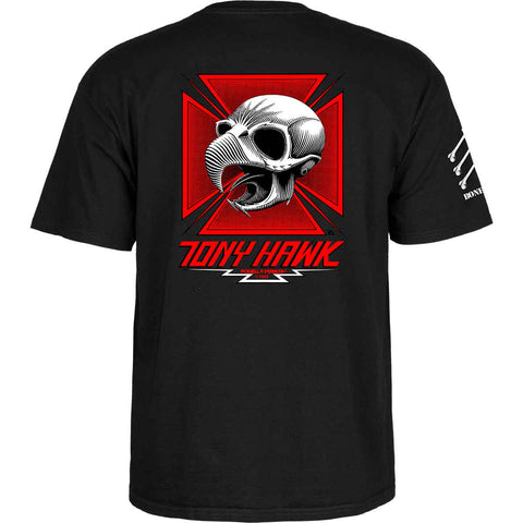 Powell Peralta Bones Brigade 17 Tony Hawk Tee Black