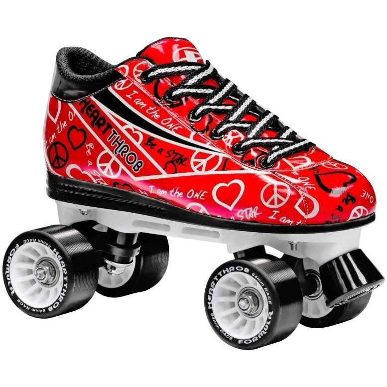 RDS Pacer Heart Throb Red Roller Skates