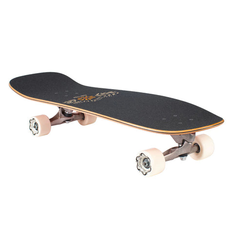 Carver GRLSWIRL Sunflower CX Raw Complete Surf Skate 31" x 10"