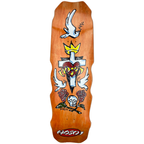 Hosoi Skateboards Hammerhead Hybrid Old School Deck 9.5" x 32.25"