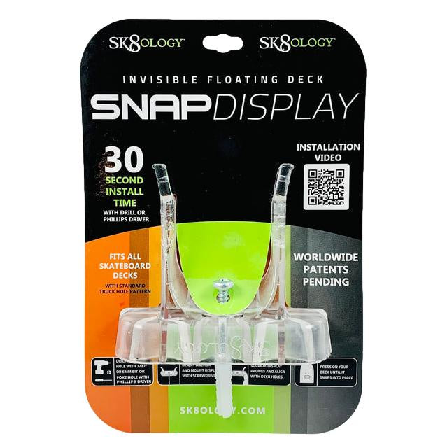 Sk8ology Snap Hidden Skateboard Display