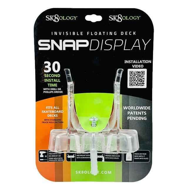 Sk8ology Snap Hidden Skateboard Display